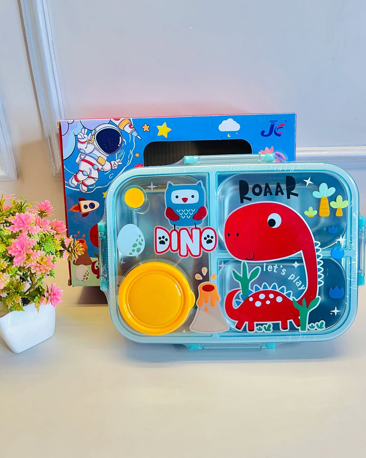 Stainless Steel Lunch Box With 3 Campartments