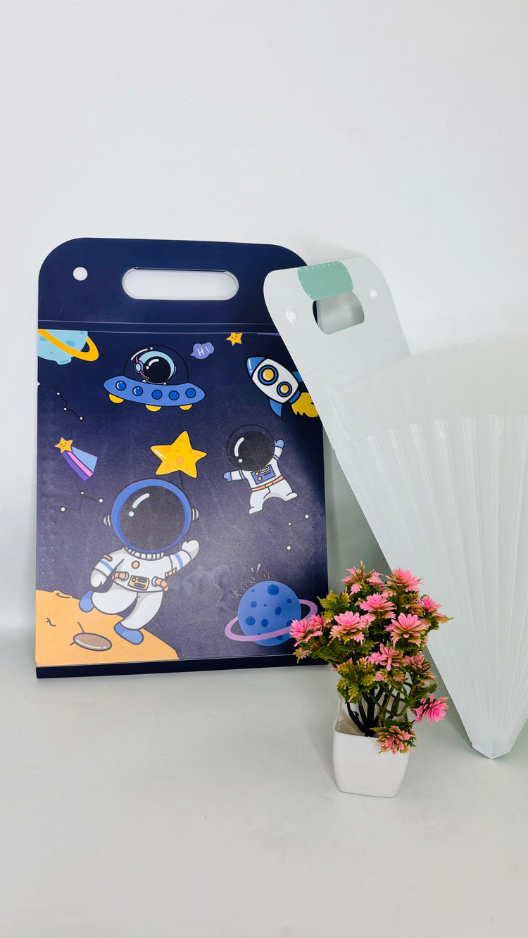 Expandable File Folders With 13 Pockets