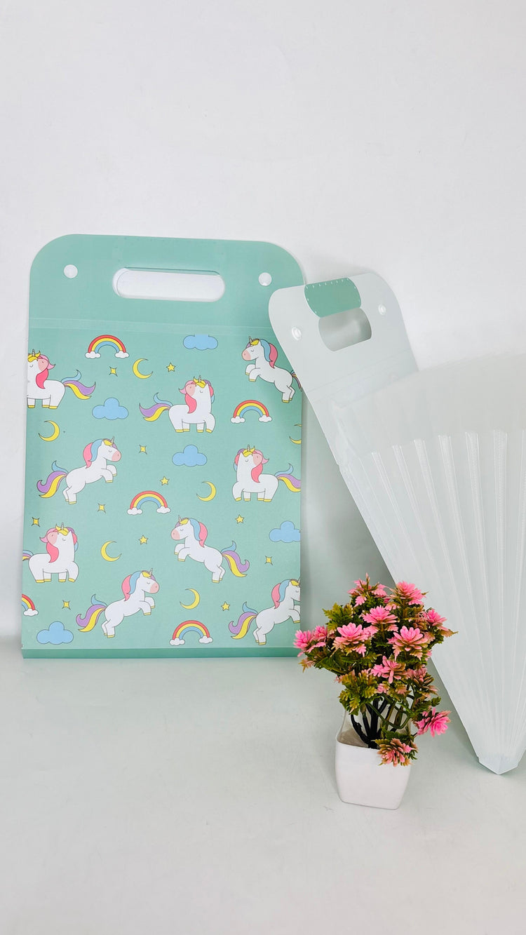 Expandable File Folders With 13 Pockets