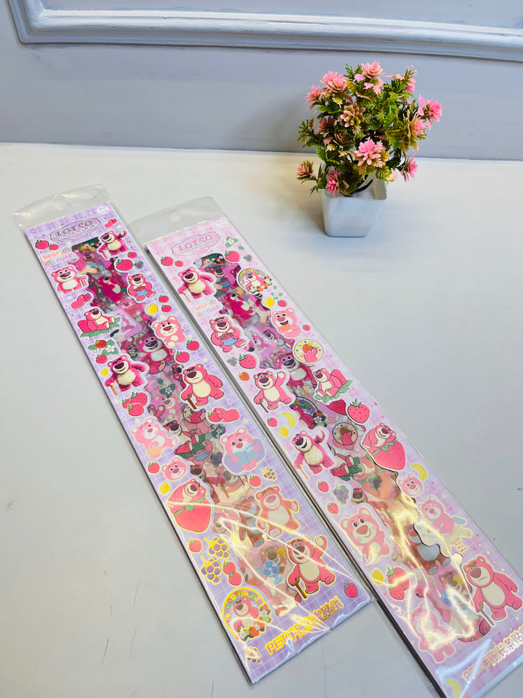 Cartoon Theme Kawaii Stickers-20 Sheets Cute Washi Stickers for Project
