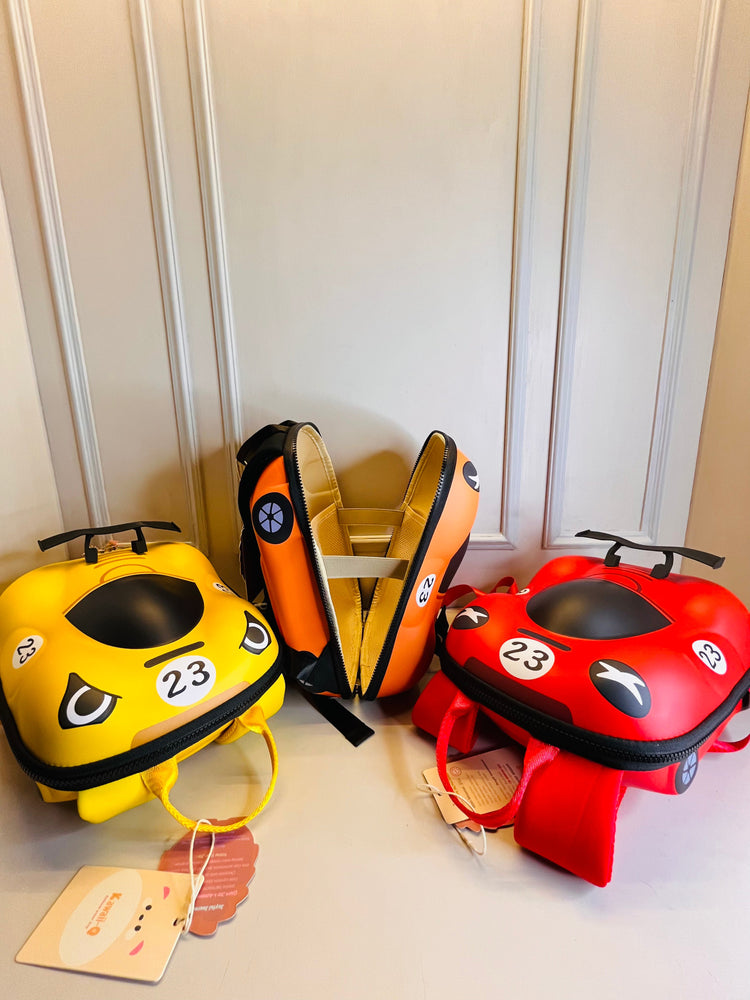 Car Backpack For Kids-3D Design/Waterproof