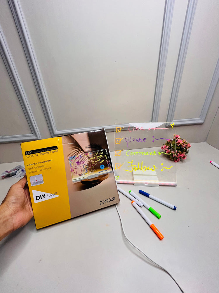 DIY LED Writing Board-Board Size L=20,H=21