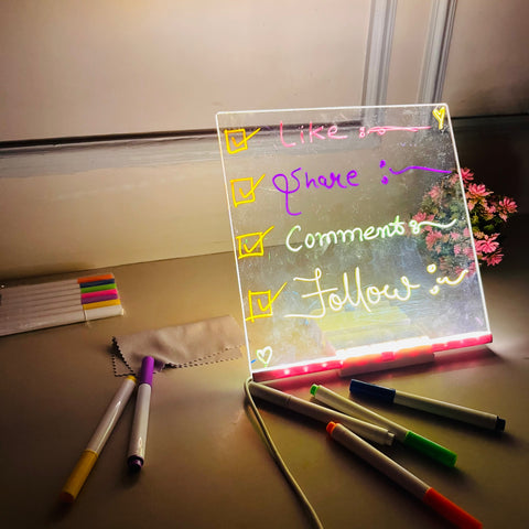 DIY LED Writing Board-Board Size L=20,H=21