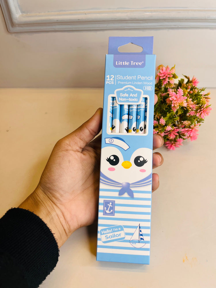 Cute Cartoon Print Pencil Set of 12PCS