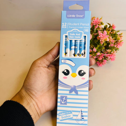 Cute Cartoon Print Pencil Set of 12PCS