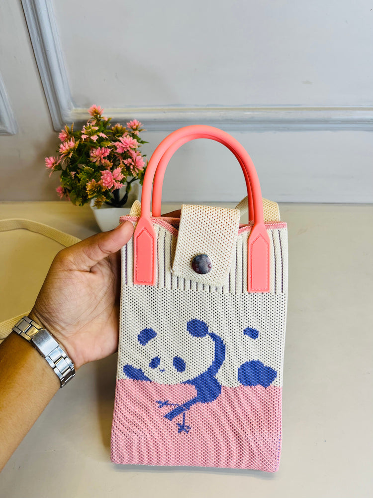 Panda Mini Sling Bag For Girls & Adults