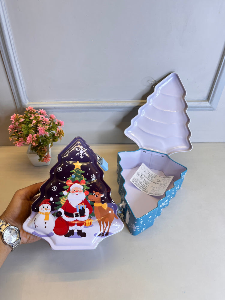 Merry Christmas Money Bank Available In Different Colour And Different Patterns