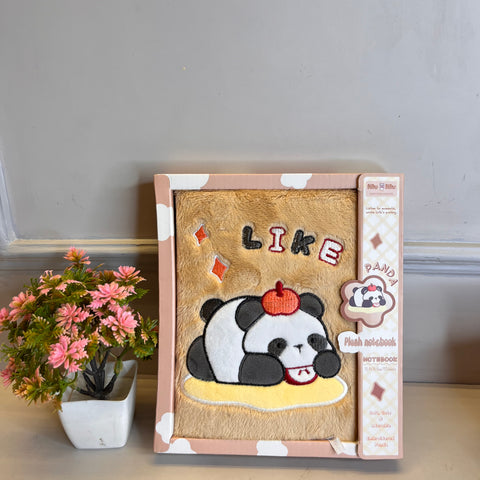 Cute Panda Love Soft Dairy For Kids & Adults