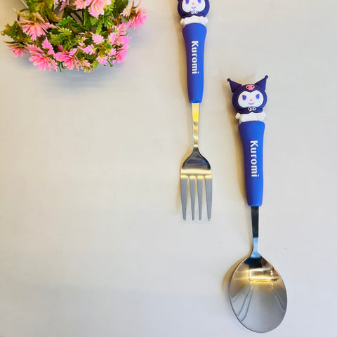 Kids Spoon Fork Set With Storage Case