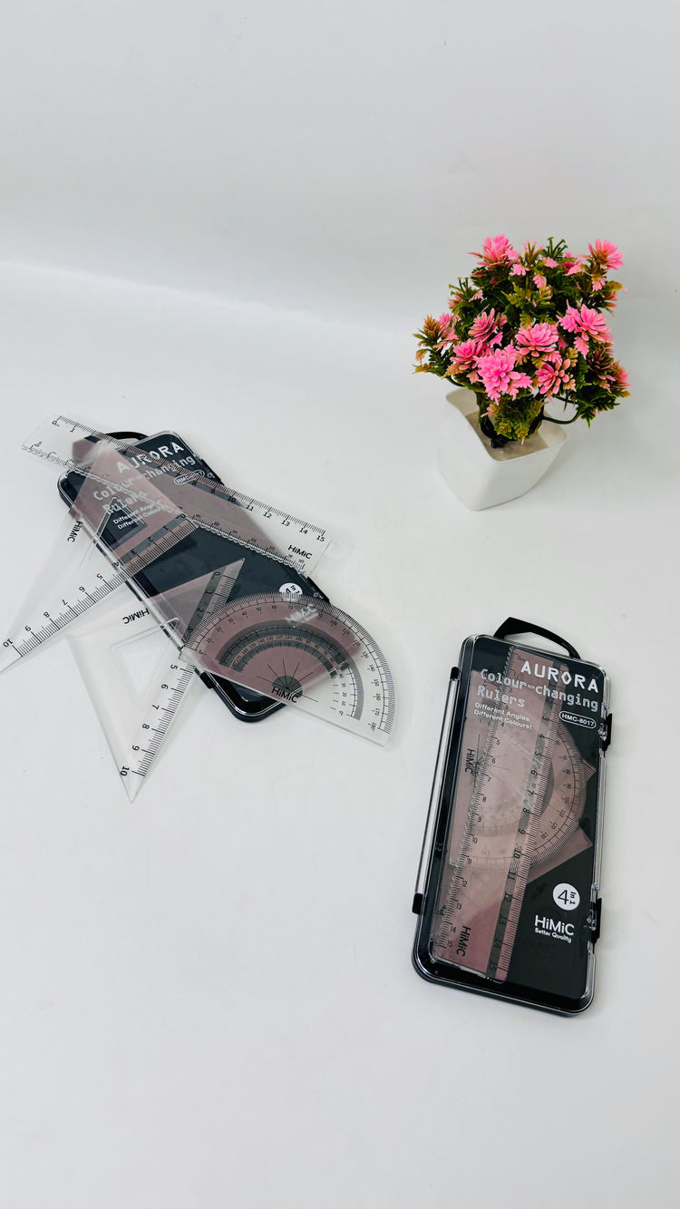 Color Changing Ruler Set For Kids
