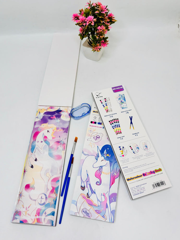 Watercolour Colouring Book