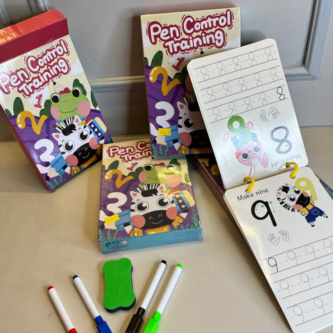 Pen Controlling Training Book