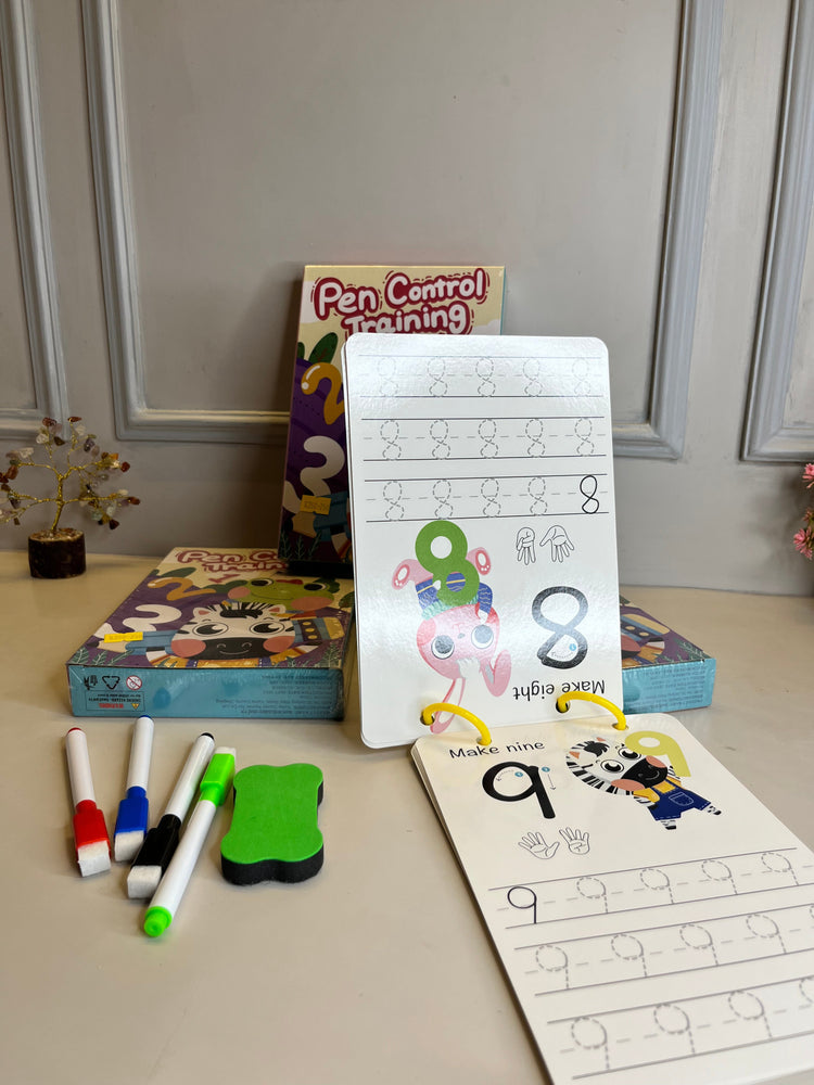 Pen Controlling Training Book