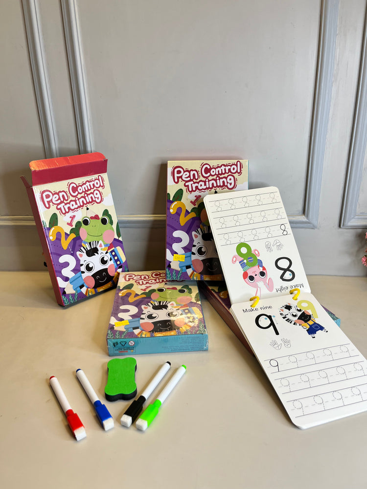 Pen Controlling Training Book
