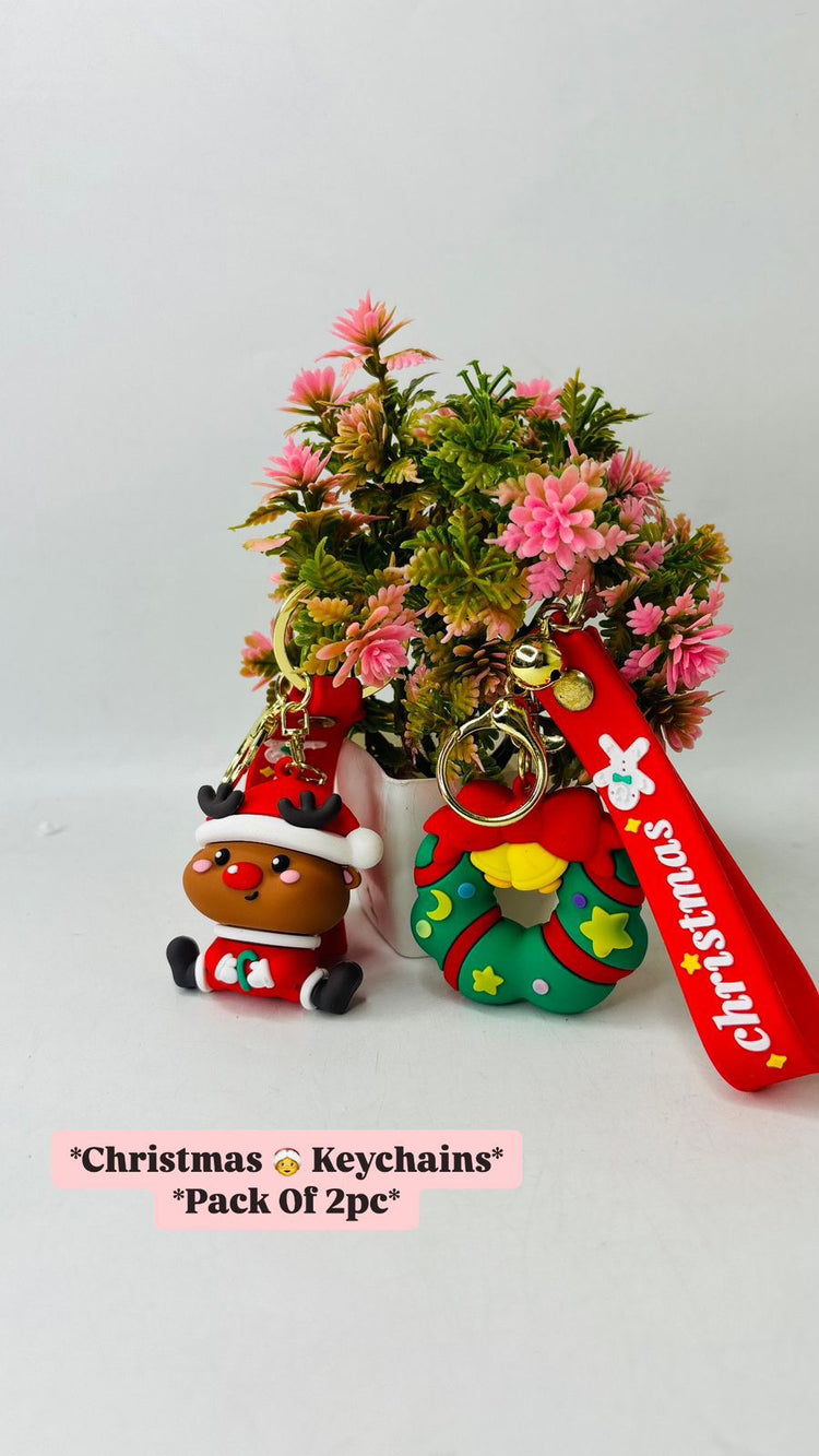 Christmas Keychain Pack Of 2