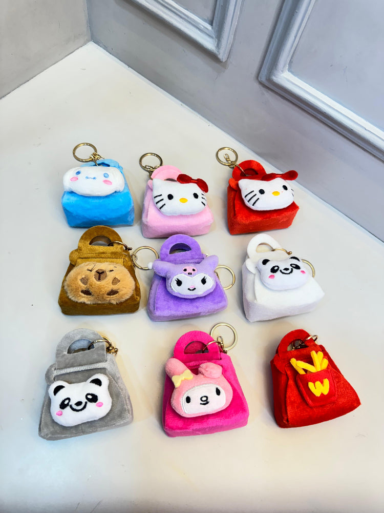 Coin Pouch Keychain (Random colour)