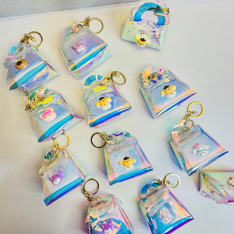 Coin Pouch Keychain (Random colour)