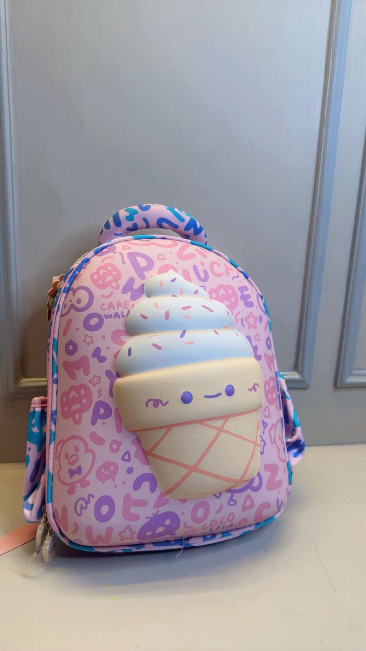Ice-Cream & Space Theme Back Pack