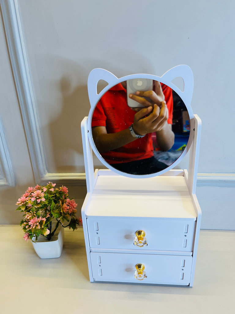 Desktop Storage With Drawers