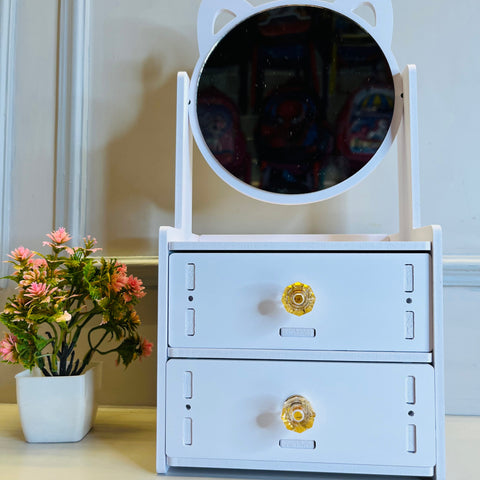 Desktop Storage With Drawers