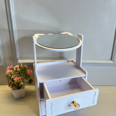 Desktop Storage With Drawers