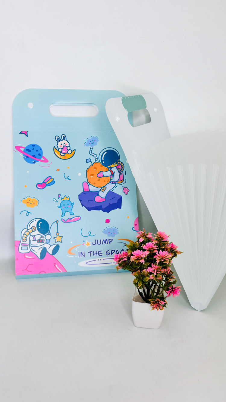 Expandable File Folders With 13 Pockets