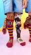 Harry Potter Design Knee Length Socks