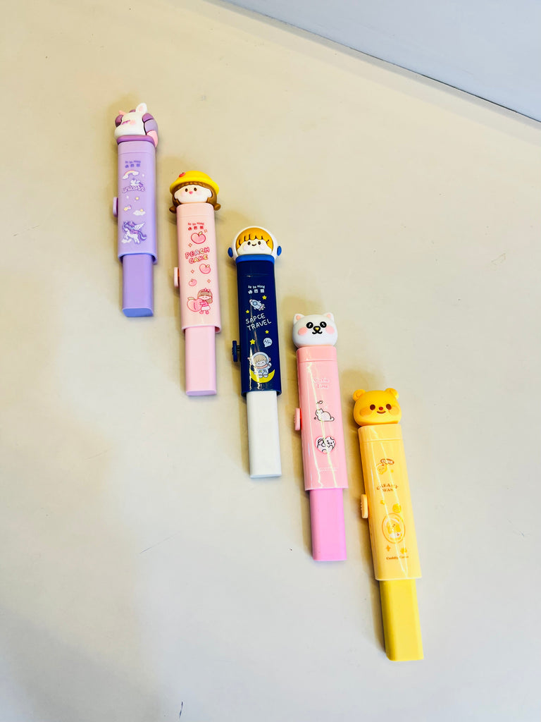 Push-Pull Erasers
