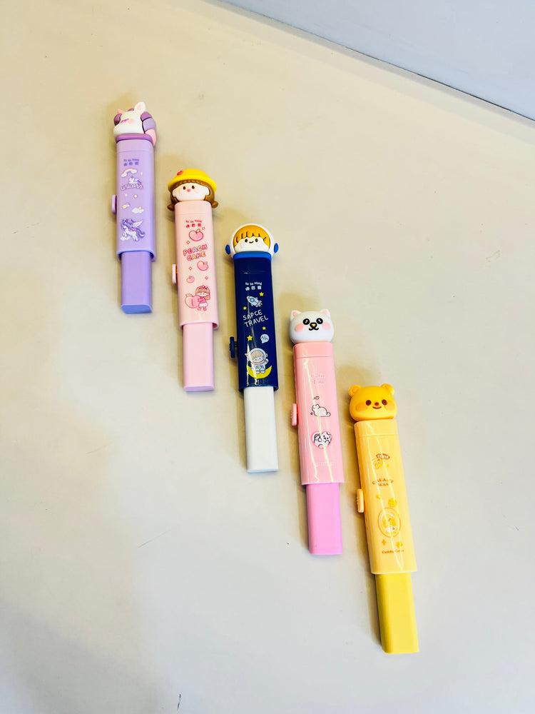 Push-Pull Erasers