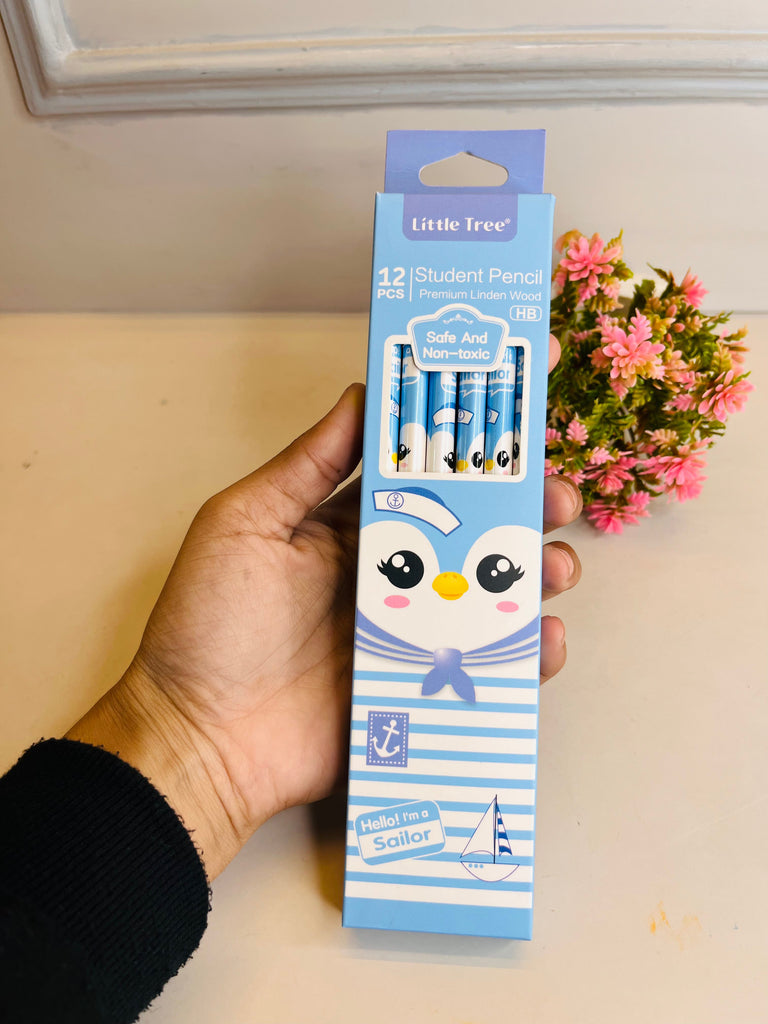 Cute Cartoon Print Pencil Set of 12PCS