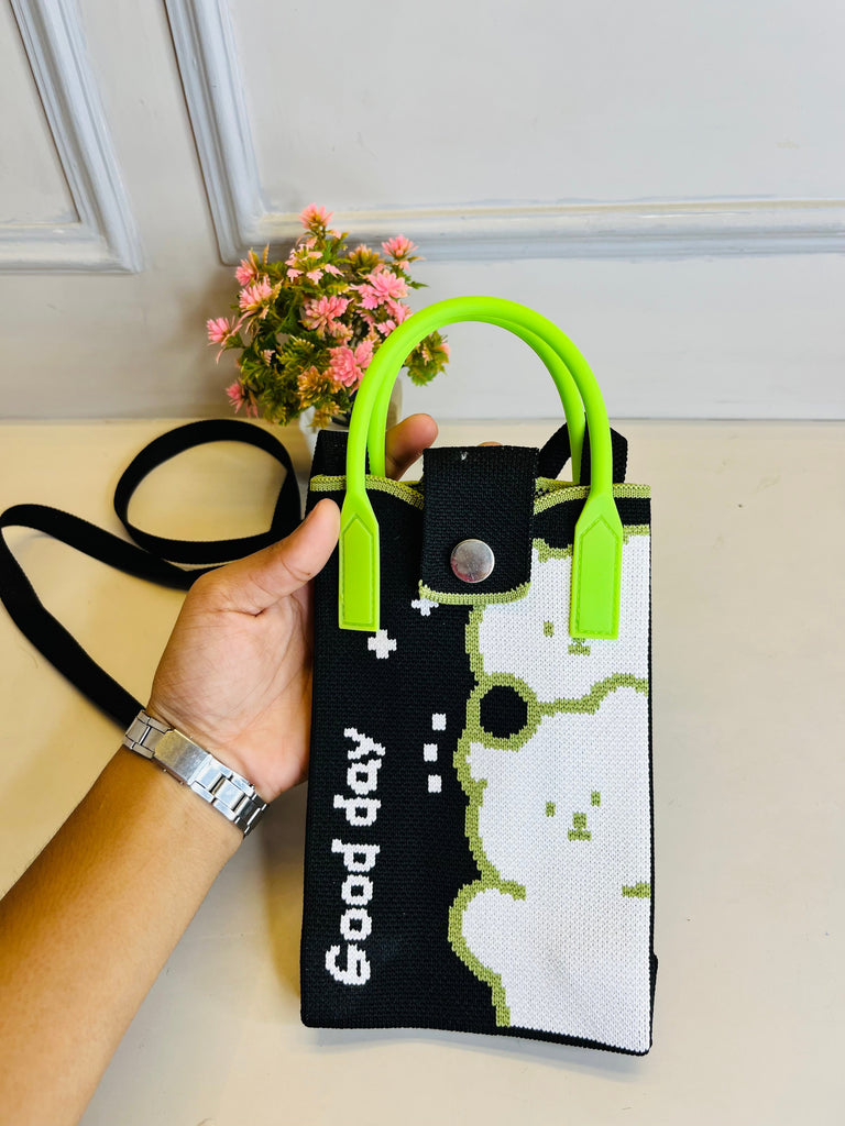 Panda Mini Sling Bag For Girls & Adults