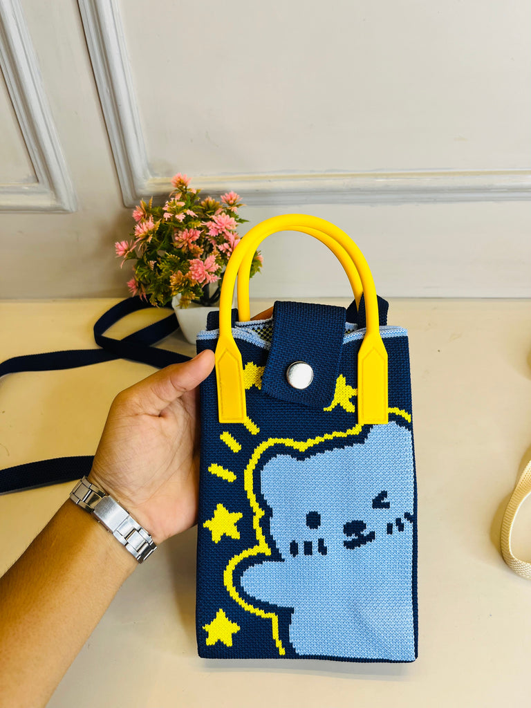 Panda Mini Sling Bag For Girls & Adults