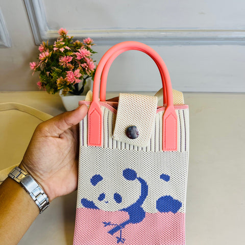 Panda Mini Sling Bag For Girls & Adults