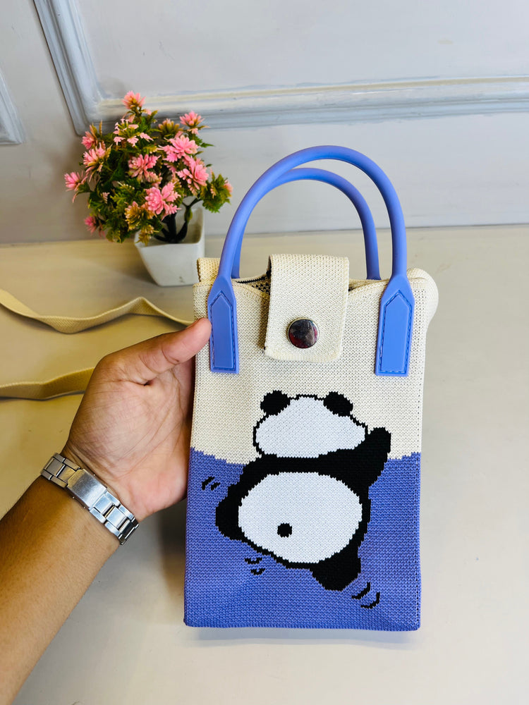 Panda Mini Sling Bag For Girls & Adults