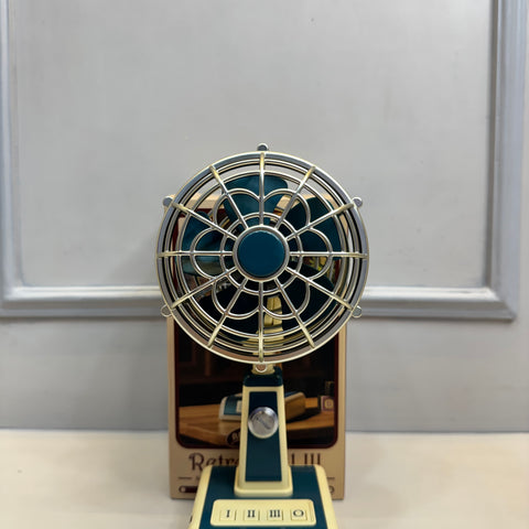 Retro Chargeable Fan