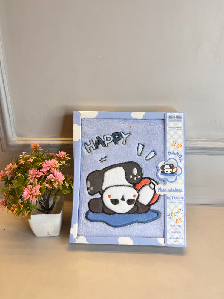 Cute Panda Love Soft Dairy For Kids & Adults