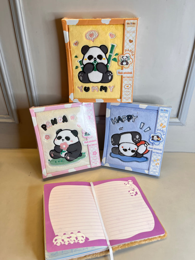 Cute Panda Love Soft Dairy For Kids & Adults