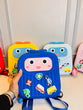PIN KO PARK Silicone Backpack for Kids Small Backpack for Boys and Girls