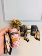 Mini Leather Keychain Purse For Women & Girls(Pack Of 1 Random Colour)-4