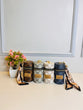 Mini Leather Keychain Purse For Women & Girls(Pack Of 1 Random Colour)-1