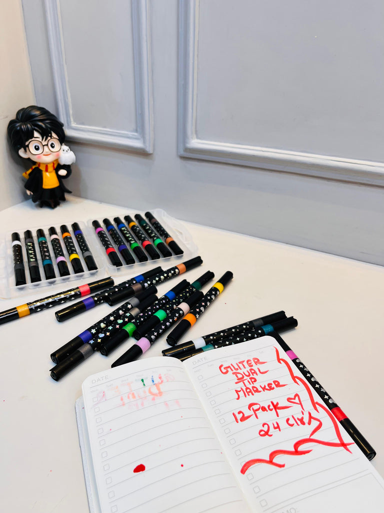 Gliter Dual Tip Marker (Pack of 12)