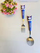 Kids Spoon Fork Set With Storage Case