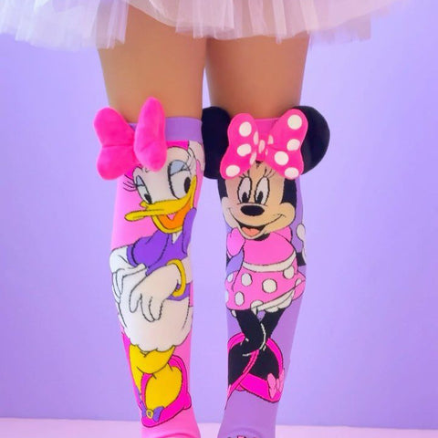 High Socks Mickey-Minnie Design
