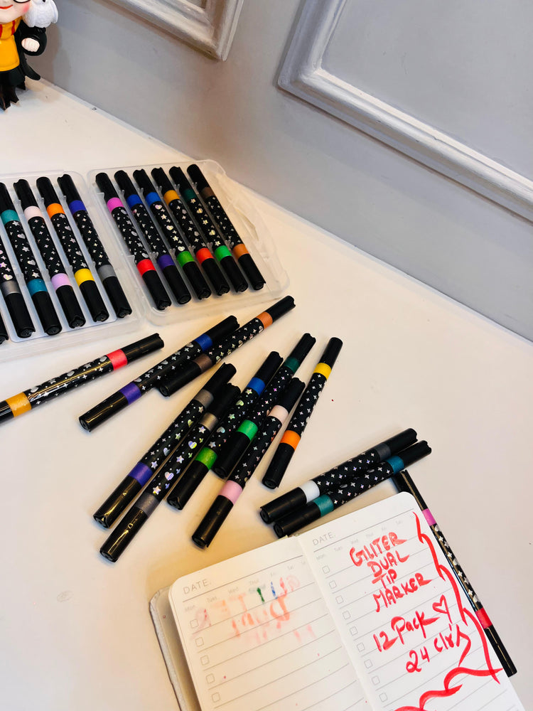 Gliter Dual Tip Marker (Pack of 12)
