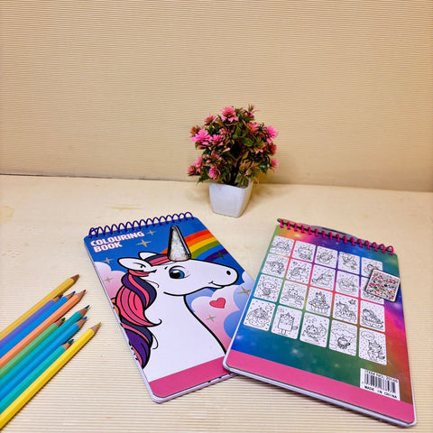 Unicorn Colouring Book For Kids
