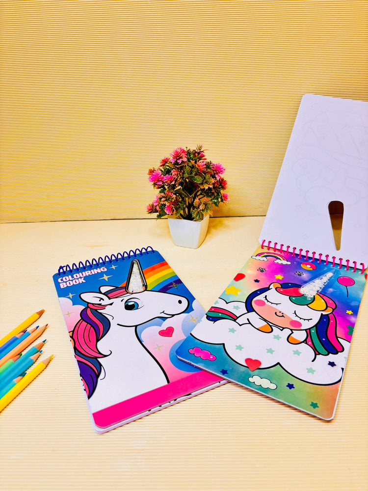 Unicorn Colouring Book For Kids