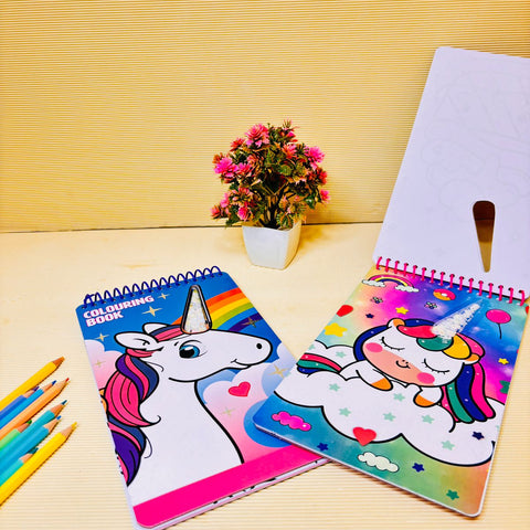 Unicorn Colouring Book For Kids