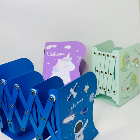 Multi-Design Expandable Book Shell For Study Table