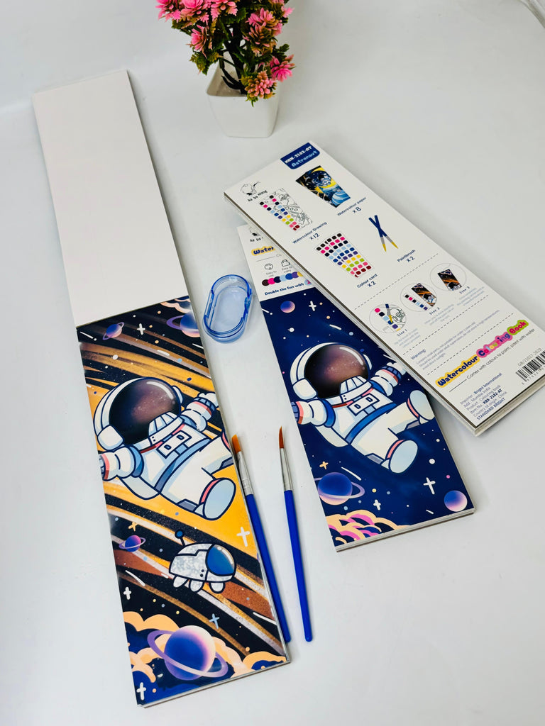 Watercolour Colouring Book