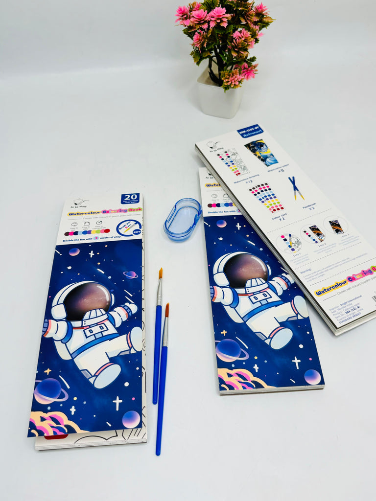 Watercolour Colouring Book